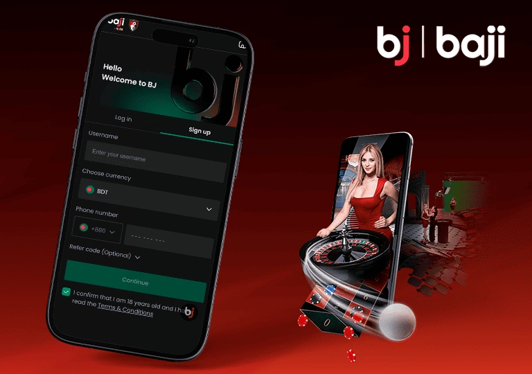 baji live app login registration